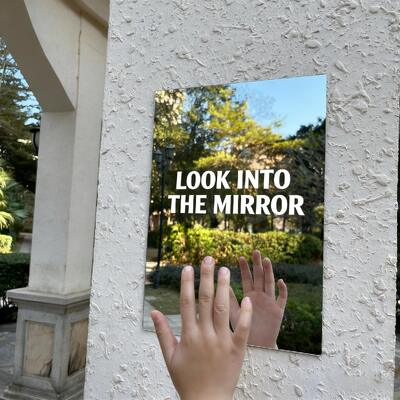 Economical Polystyrene Mirror Panels - Custom Cut for Decor & Crafts