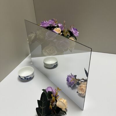 Two way mirror acrylic sheets Factory Direct Acrylic Semi-Transparent Mirror with Cutting Service for decoration