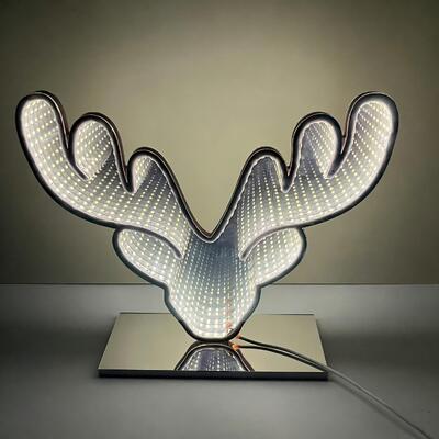 calidad USB luz de espejo de abismo de Navidad - fácil de instalar decoración navideña con reflejo infinito fábrica