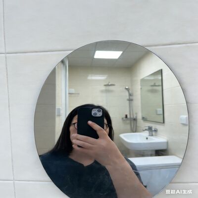 ποιότητας Μεγάλος καθρέφτης ντους χωρίς ομίχλη Deluxe (29,99cm X 20,98cm) Καθρέφτης ξυρίσματος χωρίς ομίχλη με μαγνητική προσάρτηση, καθρέφτης μακιγιάζ χωρίς ομίχλη για τοίχο, ανθεκτικός σε θραύση καθρέφτης χωρίς ομίχλη στο μπάνιο εργοστάσιο